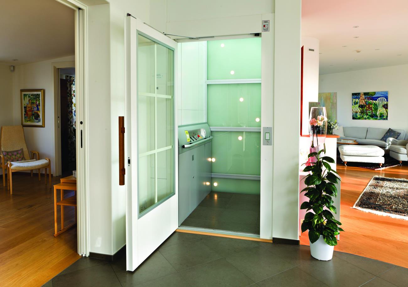 曳引式家用電梯